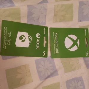2 25 dollars xbox gift cards